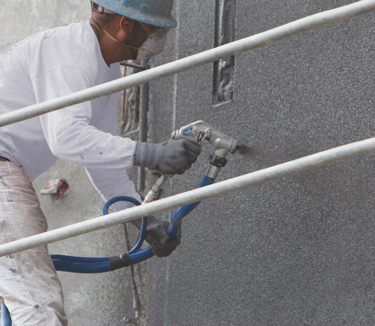 Máquina para aplicar stucco